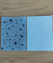 Cargar imagen en el visor de la galería, Folder Embossing Estrellas, Luces, Brilló.
