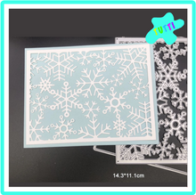 Cargar imagen en el visor de la galería, Suaje, Troquel, Marco Copos de Nieve.