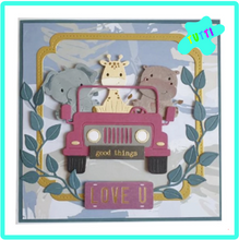 Cargar imagen en el visor de la galería, Suaje, Troquel, Animales De La Selva, Jungla.