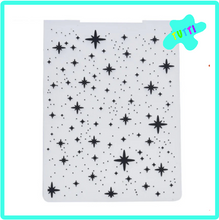 Cargar imagen en el visor de la galería, Folder Embossing Estrellas, Luces, Brilló.