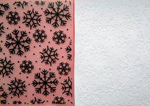 Cargar imagen en el visor de la galería, Folder Embossing Copos Nieve, Navidad Modelo A.