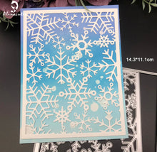 Cargar imagen en el visor de la galería, Suaje, Troquel, Marco Copos de Nieve.