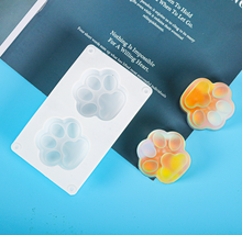 Cargar imagen en el visor de la galería, Molde Silicon Huella Mascota Grande.