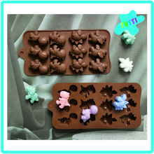 Cargar imagen en el visor de la galería, Molde Silicon Dinosaurios Bebé.