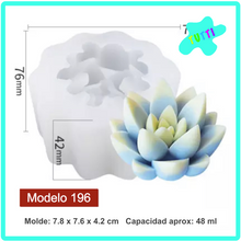 Cargar imagen en el visor de la galería, Molde Silicon Suculenta Mini, Varios Modelos.
