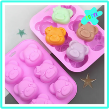 Cargar imagen en el visor de la galería, Molde Silicon Osos.