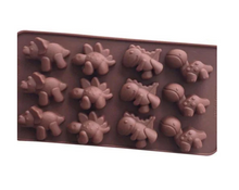 Cargar imagen en el visor de la galería, Molde Silicon Dinosaurios Bebé.