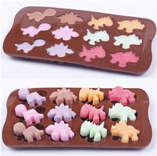 Cargar imagen en el visor de la galería, Molde Silicon Dinosaurios Bebé.