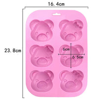 Cargar imagen en el visor de la galería, Molde Silicon Osos.