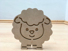 Cargar imagen en el visor de la galería, Borreguito, Oveja de la Abundancia Chico, MDF.