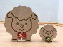 Cargar imagen en el visor de la galería, Borreguito, Oveja de la Abundancia Chico, MDF.