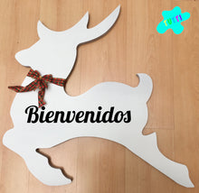 Cargar imagen en el visor de la galería, Venado, Reno Pintado y Personalizado, MDF.