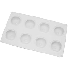 Cargar imagen en el visor de la galería, Molde Silicon Manzana 3D, 8 Cavidades.
