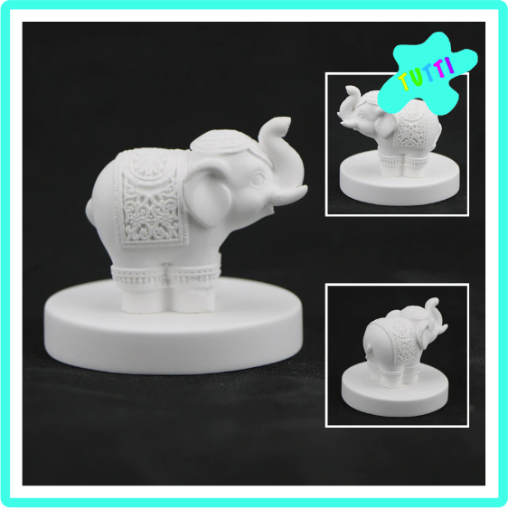 Molde Silicon Elefante Hindú 3D.