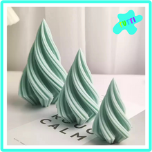 Cargar imagen en el visor de la galería, Molde Silicon Pino, Árbol Navidad 3D, G, Espiral Chico.
