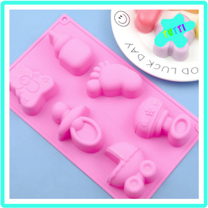 Molde Silicon Baby Shower.