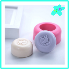 Cargar imagen en el visor de la galería, Molde Silicon Huella Bebe, Baby Shower.
