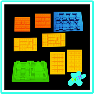 Kit Moldes Silicon Lego 2.