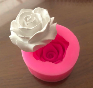 Molde Silicon Rosa Capullo 3D #16.