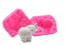 Cargar imagen en el visor de la galería, Molde Silicon Elefante Hindú 3D.
