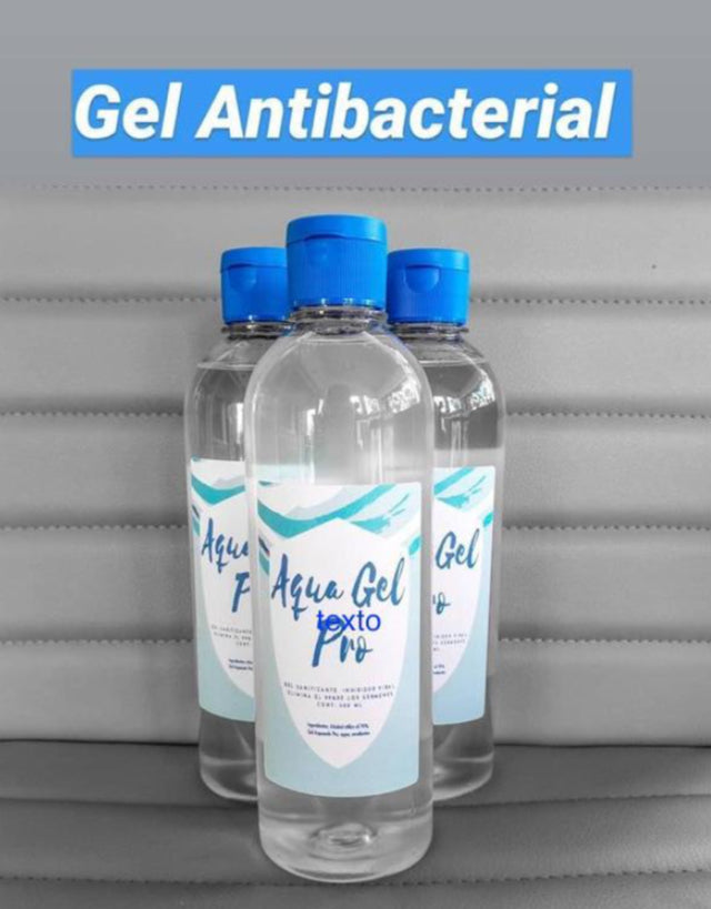 Gel antibacterial Aqua Gel Pro, Mayoreo Sólo A Partir de 1000 kg