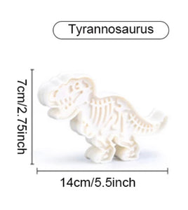Cortador Plástico Dinosaurio T-Rex.