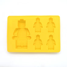Cargar imagen en el visor de la galería, Molde Silicon Hombre Muñeco Lego Grande y Chicos.

